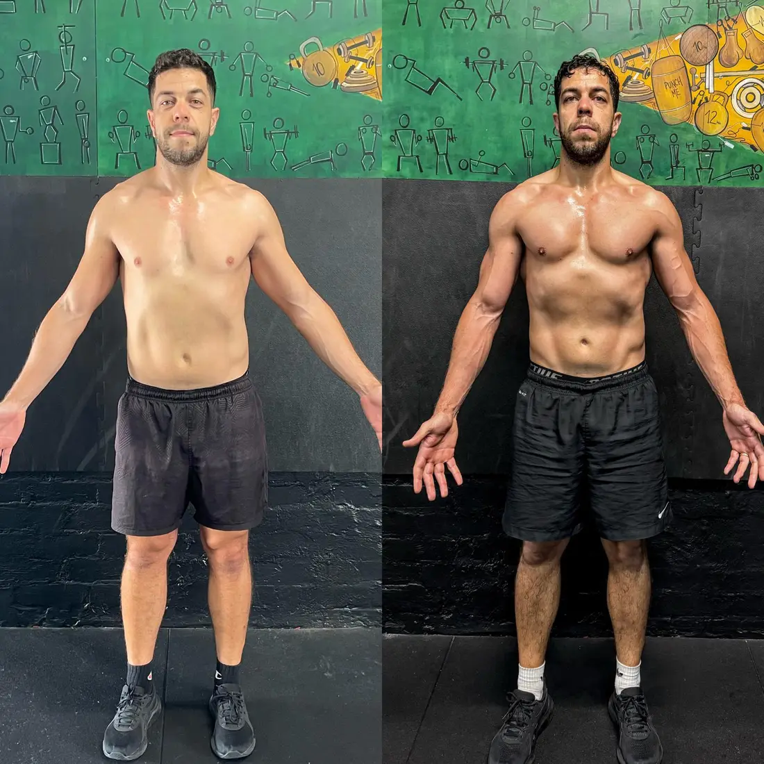 EVOK 28 Day Transformation before and after — participant 2